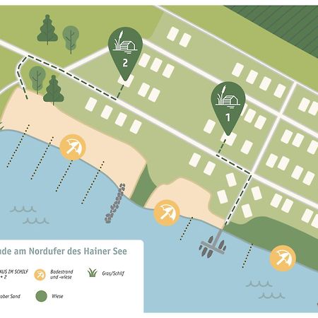 Neukieritzsch Haus Im Schilf 2 - Ferienwohnungen Am Hainer See Bei Leipzig מראה חיצוני תמונה
